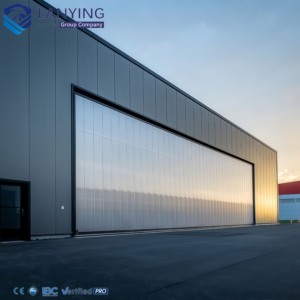 <span class=keywords><strong>Hangar</strong></span> de Estrutura de Aço Pré-fabricada Certificada CWB para Uso Industrial e Comercial, Edifício Metálico Pré-fabricado para Exterior - Product Image 1