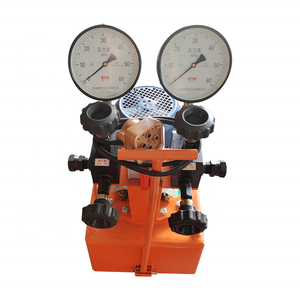 ชุดปั๊มไฮดรอลิกไฟฟ้า Lingqiao ZB4-500 220v สำหรับงานคอนกรีตอัดแรงและดึงเหล็กเส้น - Product Image 1