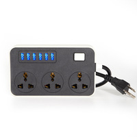 Außenhandels-Exportsteckdose USB Haushalt Multifunktionale UK/EU-Stecker Verlängerungskabel 100-250V 10A