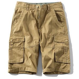 Pantalones Cortos Cargo de Algodón para <span class=keywords><strong>Hombre</strong></span>, Talla Grande, con Múltiples Bolsillos, para Deportes al Aire Libre y Moda Casual, Verano 2026 - Product Image 3