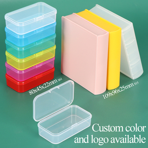 SUNSHING Factory Transparent Rectangle Electronics Component <b>Storage</b> <b>Box</b> Plastic Game Card Container Custom Medium Battery Case - Product Image 5
