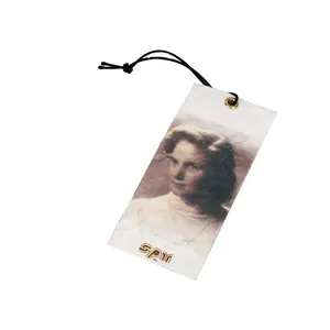 Wholesale Fashion Design All Kinds of Shape Hang Tags Luxury Paper Garment Hangtags with Colorful Logo