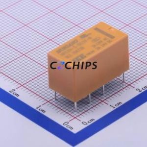 HRS2H-S-DC5V-N Power Relay DIP,9.9x21mm Relay 5V 2 Changeover: 2C (DPDT-Changeover)::: 8 2A - Product Image 1