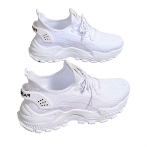 Zapatos de <span class=keywords><strong>Mujer</strong></span>, Primavera, Nuevos, Casuales, Transpirables, Ligeros, Duraderos, con Cordones Delanteros, <span class=keywords><strong>Zapatillas</strong></span> de Una Sola Capa, Venta al Por Mayor de Fábrica - Product Image 5