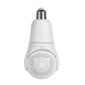 كاميرا إضاءة واي فاي Icsee مع كاميرا كشاف متحركة مع خاصية الكشف عن الحركة بالذكاء الاصطناعي، مستشعر CMOS للأمن المنزلي، رؤية ليلية للاستخدام الداخلي - Product Image 2