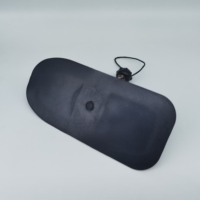 Support d'aviron pivotant robuste pour bateau gonflable et kayak, avec broche en aluminium de remplacement, pour le surf et la dérive en PVC