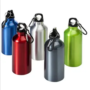 Xách tay Leak-proof BPA free hẹp Miệng thể thao bên ngoài nhôm chai nước