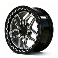 Jantes de course Drag Racing en alliage d'aluminium forgé avec système Beadlock pour BMW M4 F30 G20, Audi Aura, Chevy C10 Camaro Zl1