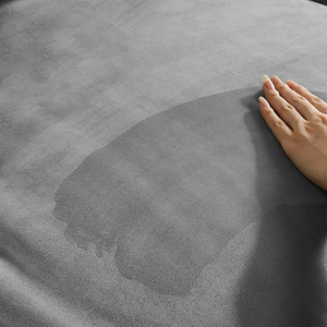 Tela de Gamuza Autoadhesiva de PET PVC, Tejido Aterciopelado Adhesivo <span class=keywords><strong>para</strong></span> Tapicería de Techo Interior de <span class=keywords><strong>Coche</strong></span>, Decoración, Película <span class=keywords><strong>para</strong></span> Cambio de Color de Automóvil - Product Image 4