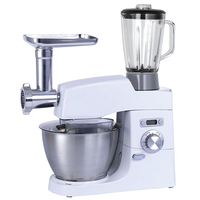 Mélangeur à gâteau complet à moteur fort 1600W 5 litres mélangeurs à gâteau commerciaux mélangeur de cuisson machine à gâteau