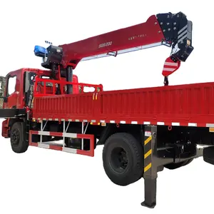 20 Ton Truck Crane Hydraulic Arm Truck Mounted Crane Factory Supply Color Customization Ready Stock