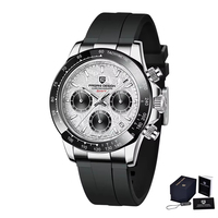 Montre Pagani Design PD-1664 1664, nouvelle montre de sport de luxe pour homme, mouvement à quartz japonais VK63, chronographe.