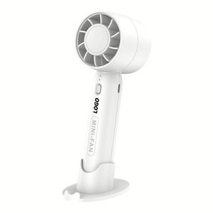 Mini Ventilador de Mano Turbo con Batería Recargable USB - Ventilador Personal Portátil para Escritorio, Viajes, Eventos y Regalos - Product Image 1