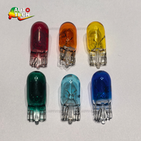 Ampoule miniature T10 12V 24V pour éclairage intérieur de voiture, W3W W5W WY5W, ampoule halogène miniature, feu stop, clignotant, voiture et moto