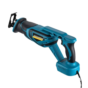 Sierra Recíproca Inalámbrica China de 18V con Batería de Litio Recargable y Motor sin Escobillas para Cortar Madera y Metal, Color Amarillo - Product Image 1