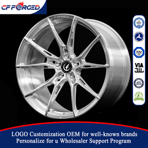 Nouvelles jantes en alliage chromé forgé à rayons multiples 16 pouces, finition argentée concave profonde, personnalisées pour Audi Mercedes AMG <span class=keywords><strong>LM</strong></span> TE37 VS5RS-RimRage - Product Image 5