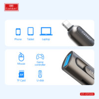 Lecteur de carte OTG + SD 2-en-1 Eardom, câble USB 2.0 pour iPhone 14/13 avec sortie AC haute vitesse 5 Gbps et protection OTP