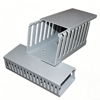 Goulotte de câblage flexible en PVC 60x30 résistante aux UV pour bureau, organisateur de câbles, gaine de câblage
