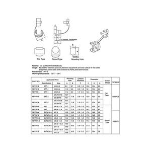 <span class=keywords><strong>Bushing</strong></span> Pereda Regangan Nilon Bulat - Product Image 4