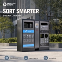 Poubelles amovibles en acier inoxydable facilitent le vidage des déchets et le nettoyage quotidien, offrant une simplicité et une commodité.