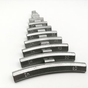 Wheelsky yüksek kalite <span class=keywords><strong>5g</strong></span>-60g döküm tozu kaplı çinko tekerlek ağırlıkları üzerinde klip - Product Image 1