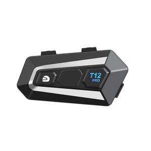 Intercomunicador de casco con tecnología de malla T12 PRO para auriculares de motocicleta de hasta 32 personas - Product Image 1