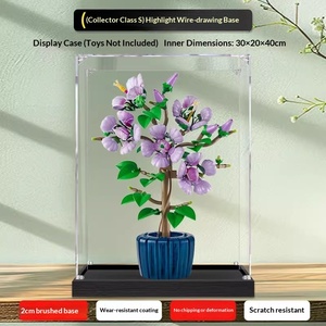 กล่องอะคริลิคใส่ของรุ่นดอก<span class=keywords><strong>ชบา</strong></span> สำหรับ 10372 ชิ้น ป้องกันฝุ่น ซ้อนกันได้ หนา 2 มม./3 มม. รับน้ำหนักได้ 18 กก. สำหรับจัดเก็บ - Product Image 2