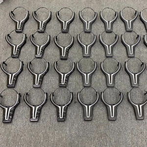 Penutup roda kemudi serat karbon, pengganti t-back untuk BMW <span class=keywords><strong>m</strong></span>-sport seri perak - Product Image 3