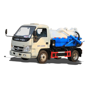 FOTON Small Size Fecal Sucking Vacuum Truck for Sewage Cleaning Vehicle - Product Image 1