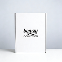Boîte d'expédition en carton ondulé blanc durable, certifiée, directement de l'usine, avec logo personnalisé, emballage pour vêtements