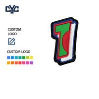 Patch brodé personnalisé avec logo, faible MOQ, patch numérique coloré de qualité supérieure, applique en tissu doux brodée