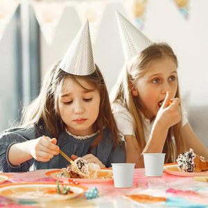 2 oz 2oz Disposable White <strong>Mini</strong> <strong>Paper</strong> Bathroom Small Mouthwash Sampling Espresso <strong>Cups</strong> - Product Image 2