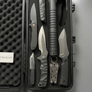 Cuchillo Táctico Premium para Exteriores, Legal para Llevar <span class=keywords><strong>en</strong></span> el Reino Unido, Kit <span class=keywords><strong>de</strong></span> Supervivencia Tipo Tomahawk, Estuche Rígido para Camping, Caza y Preparación para Emergencias - Product Image 3