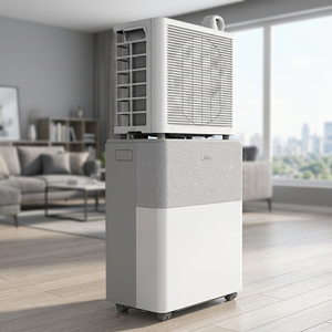 Aire Acondicionado Portátil Split Midea de 12000 BTU con Frecuencia Variable, Refrigeración y Calefacción, Control Remoto y Soporte para Aplicaciones - Product Image 2