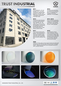 Lentilles de qualité avec filtre anti-lumière bleue, anti-reflets, bloquant la lumière bleue, pour fabricants de lunettes, vente en gros - Product Image 3