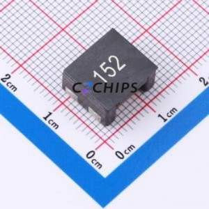 YLCM1211F-152T Common Mode Filter SMD-4P,12x10.8mm RF 500V 5A 1.5kOhm@100MHz 125V - Product Image 1