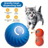 Juguete Interactivo Inteligente para Mascotas, Pelota de Plástico con Carga USB, Dispensador de Comida, Estimulación Mental y Entretenimiento para Perros y Gatos
