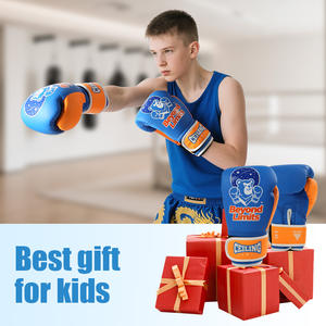 6oz 8oz Gants De Boxe pour Enfants Boxe PU Cuir Formation Gants De Boxe Gants De Boxe Personnalisés - Product Image 5