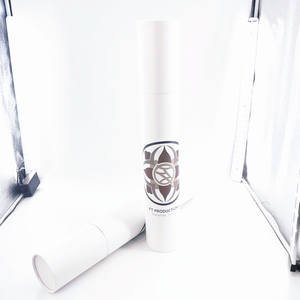 A2 A3 A4 A5 كبير طويل من الورق المقوى أنابيب بريدية مصنوعة حسب الطلب ، أنبوب ملصق أبيض أسود طويل من ورق الكرافت - Product Image 3