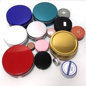 Factory Custom Aluminium Jar <b>Container</b> Empty Metal Can Packaging <b>Small</b> Round Box Candle Tin for Candle - Product Image 5