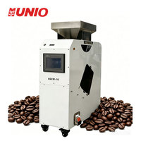 Trieuse optique intelligente de haute précision 6SXM-16 pour grains de café, idéale pour les petites usines de traitement du café