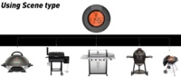 Termometer Daging Nirkabel dengan 4 Probe, Termometer Daging BBQ Panggang Bluetooth Hyperbbq AT-02