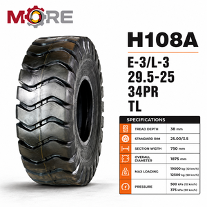 ยาง OTR ขนาด 29.5-25 รุ่น E3 H108A 28PR สำหรับงานเหมือง ก่อสร้าง รถตักดิน รถเกรดเดอร์ รถบูลโดเซอร์ ยางสำหรับงานหนัก - Product Image 1