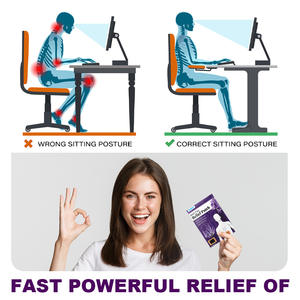 Nouveau produit 2026 Patch dorsal à action rapide pour soulager les douleurs dorsales et cervicales, fournitures de thérapie, patch analgésique - Product Image 6