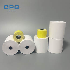 Muestra Gratuita de Papel Térmico para Impresión POS/ATM, Libre de BPA, 45GSM, 57X30, 80X70, Rollo de Papel para Recibos de Cajas Registradoras - Product Image 1