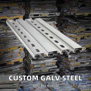 Profilé en C en acier inoxydable Unistrut QK-04 41x41 perforé en alliage pour support de tuyaux et câbles - Product Image 2