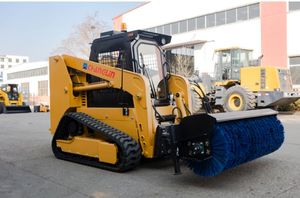 Suministro Directo de Fábrica, Mini Cargadora de Orugas de 1200 kg, Minicargadora Compacta con Orugas, Certificación CE EPA Etapa III V - Product Image 4