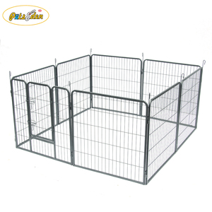 Parc pour animaux de compagnie robuste Tube en métal clôture pour chien intérieur extérieur 8 panneaux boîtier de <span class=keywords><strong>lapin</strong></span> <span class=keywords><strong>pliable</strong></span> - Product Image 4