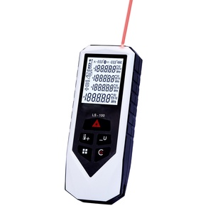 Affidabile 100m <span class=keywords><strong>Laser</strong></span> Range Finder palmare dispositivo di misurazione con punto <span class=keywords><strong>Laser</strong></span> rosso per ingegneri edili e DIYers - Product Image 1