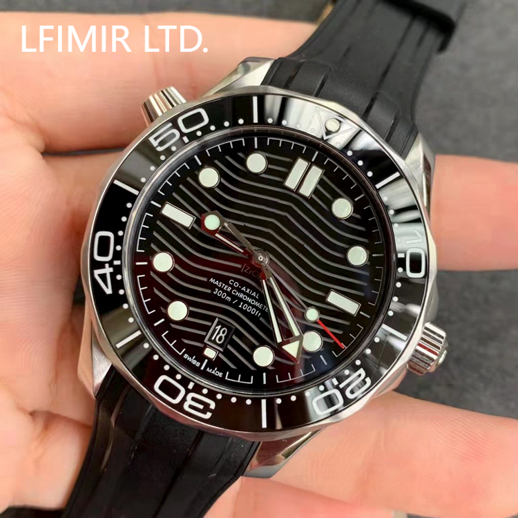 New Style 1 to 1 Super Clone ETA Sapphire Glass Fashion New Watch Casual High Quality Men's Mechanical Watch